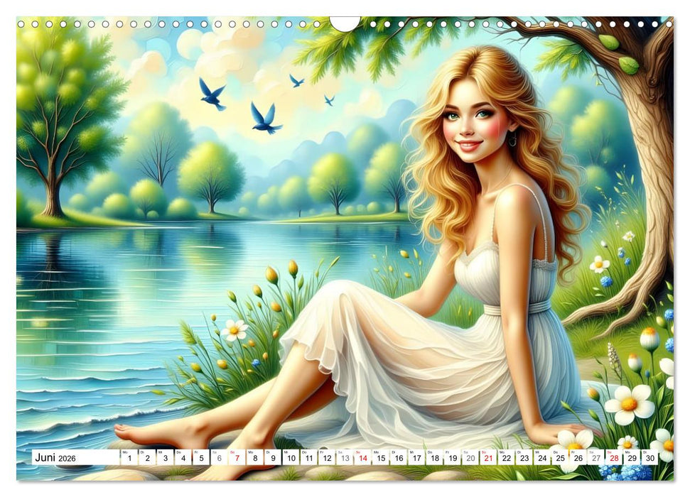 Farbentanz der Jahreszeiten (CALVENDO Wandkalender 2026)