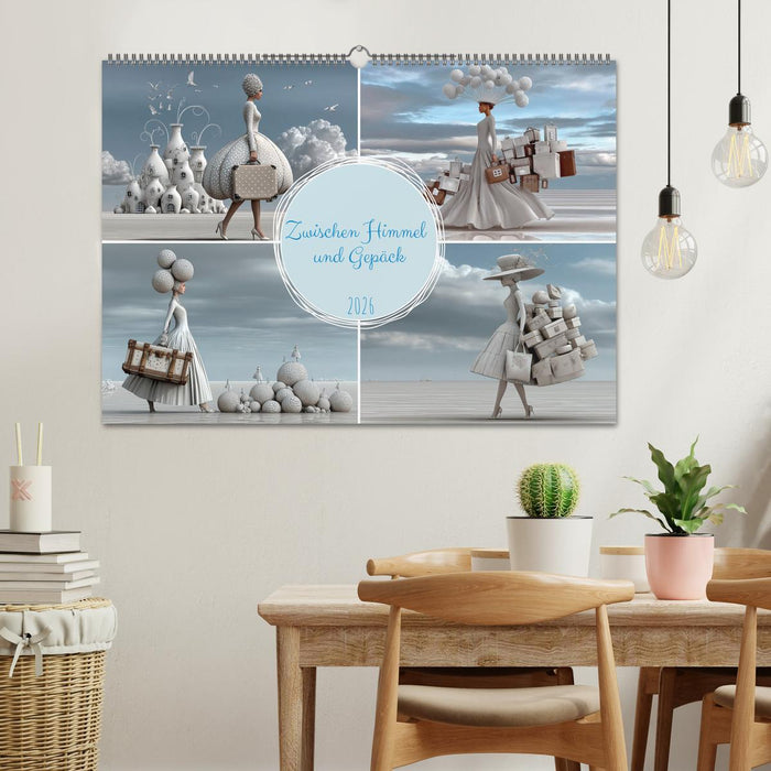 Zwischen Himmel und Gepäck (CALVENDO Wandkalender 2026)