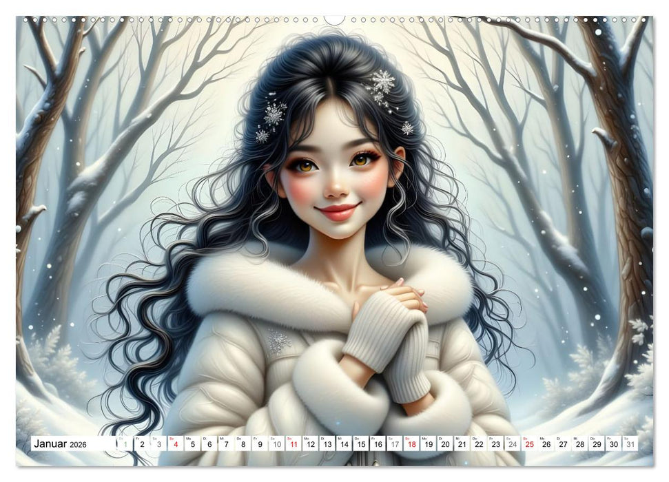 Farbentanz der Jahreszeiten (CALVENDO Premium Wandkalender 2026)