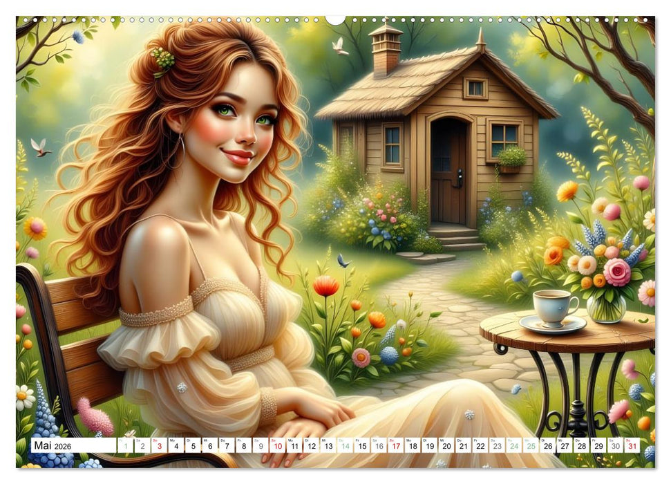 Farbentanz der Jahreszeiten (CALVENDO Premium Wandkalender 2026)