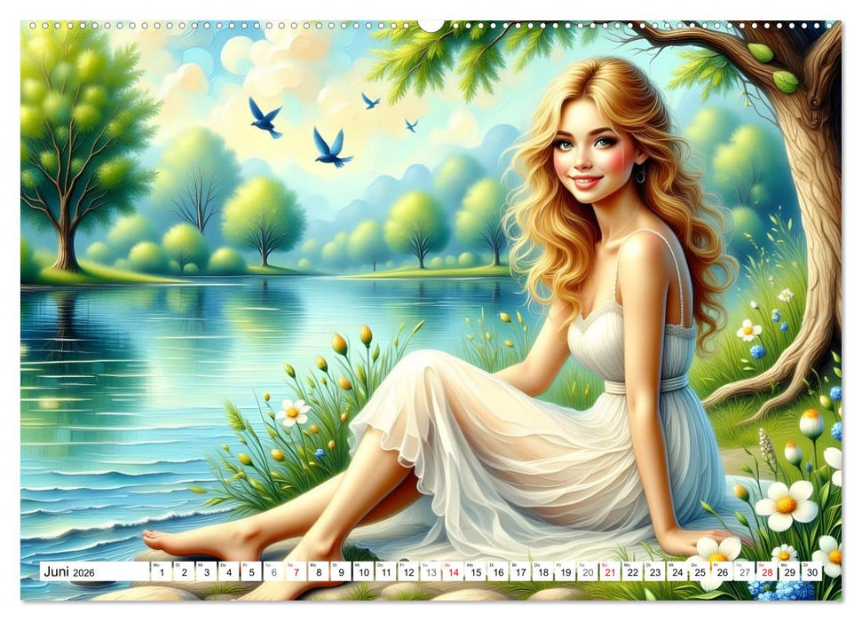 Farbentanz der Jahreszeiten (CALVENDO Premium Wandkalender 2026)