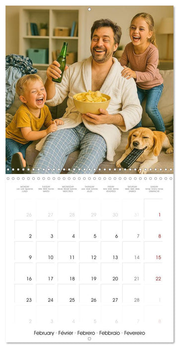 The Great Man Calendar. A year full of male chaos. (CALVENDO Monthly Calendar 2026)