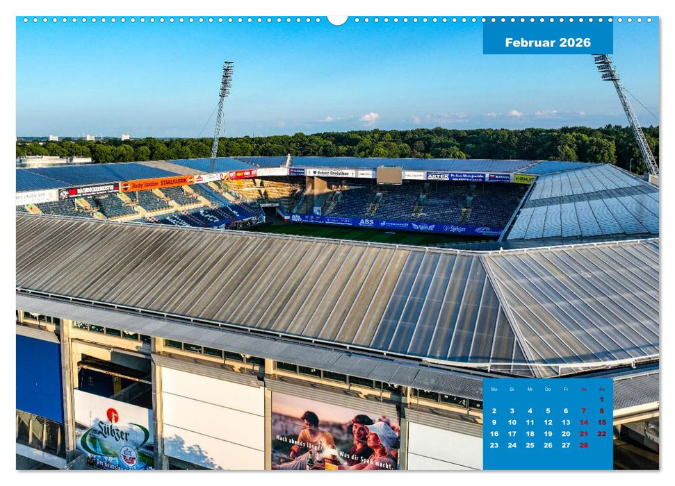 Hansestadt Rostock (CALVENDO Wandkalender 2026)