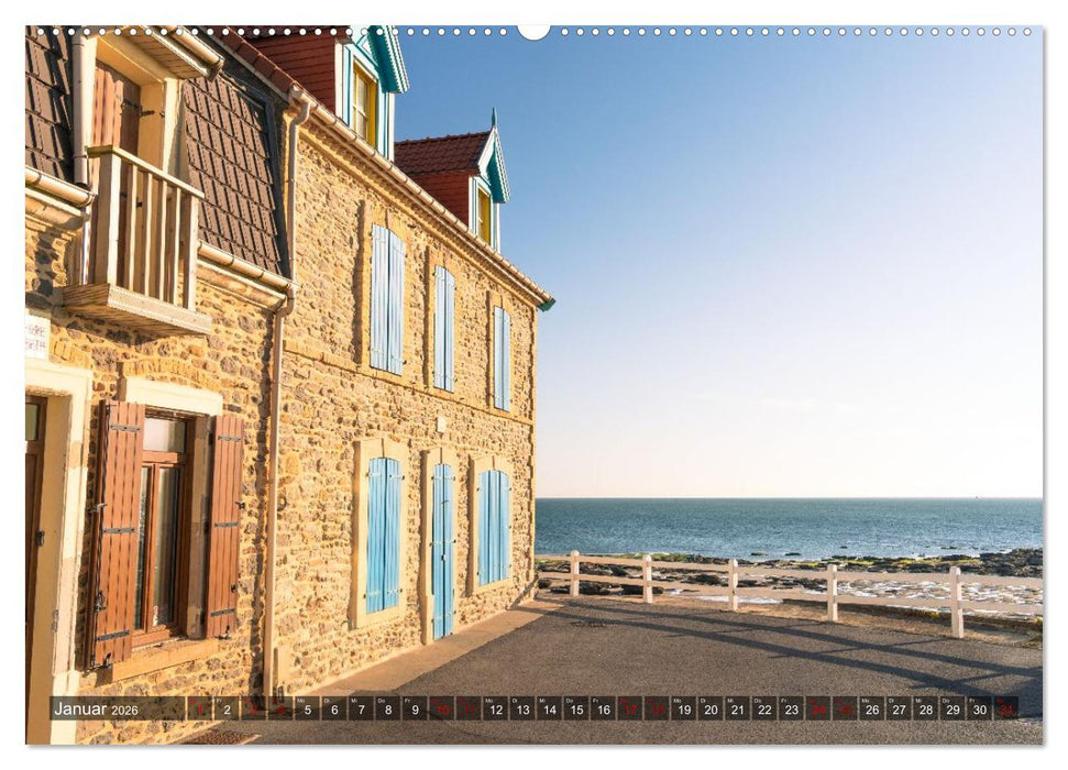 Farbenprächtige Opalküste (CALVENDO Wandkalender 2026)