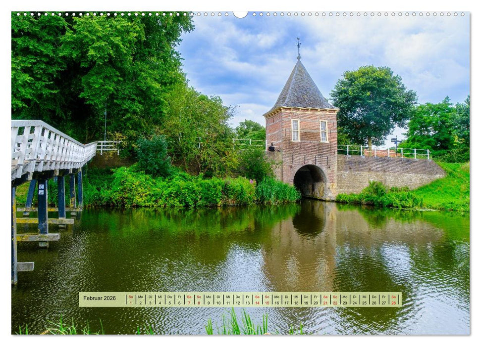 Das ist Nordholland! Querformat (CALVENDO Premium Wandkalender 2026)