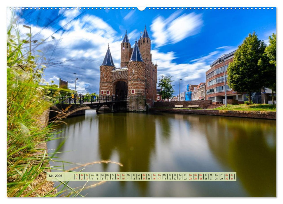 Das ist Nordholland! Querformat (CALVENDO Premium Wandkalender 2026)