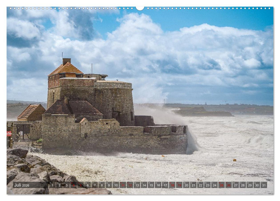 Farbenprächtige Opalküste (CALVENDO Premium Wandkalender 2026)