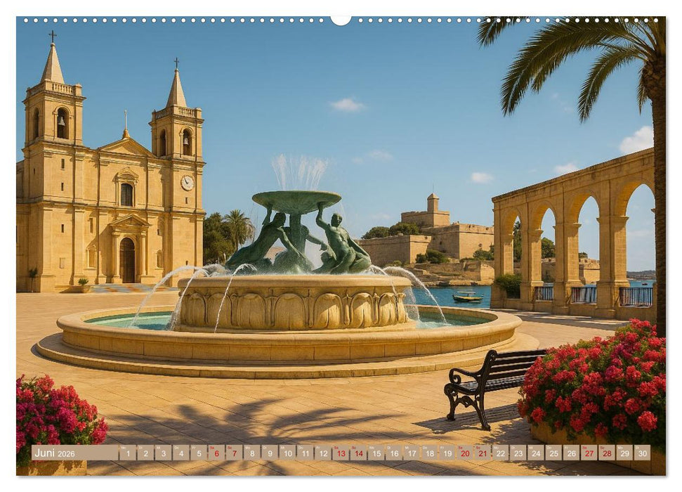 Hauptstadt Patchwork (CALVENDO Premium Wandkalender 2026)