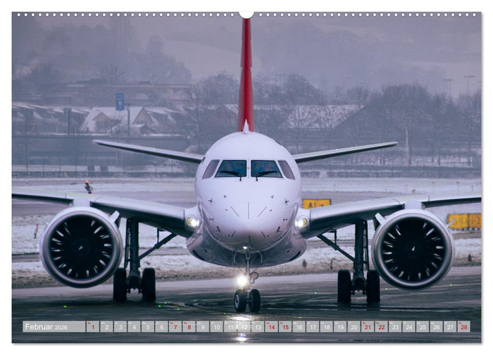 Himmel & Runway (CALVENDO Premium Wandkalender 2026)