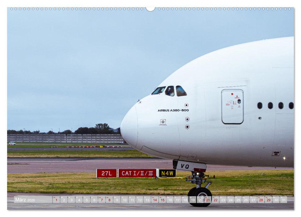 Himmel & Runway (CALVENDO Premium Wandkalender 2026)