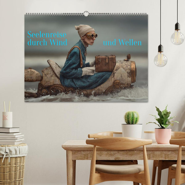 Seelenreise durch Wind und Wellen (CALVENDO Wandkalender 2026)