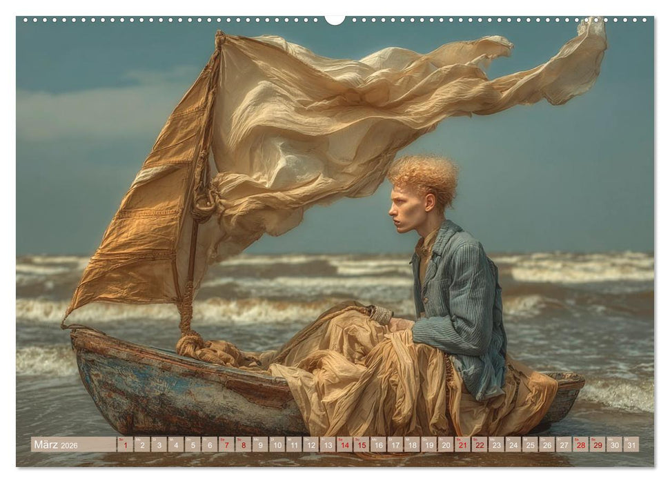 Seelenreise durch Wind und Wellen (CALVENDO Wandkalender 2026)