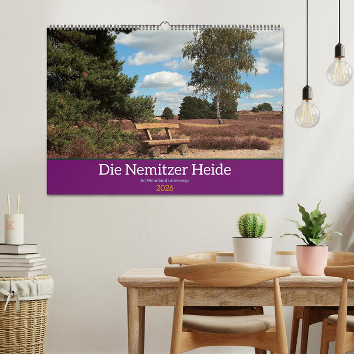 Die Nemitzer Heide - Im Wendland unterwegs (CALVENDO Wandkalender 2026)