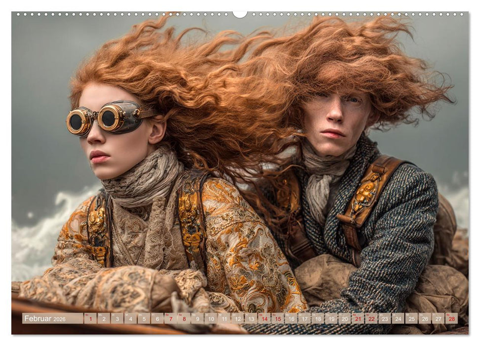 Seelenreise durch Wind und Wellen (CALVENDO Premium Wandkalender 2026)