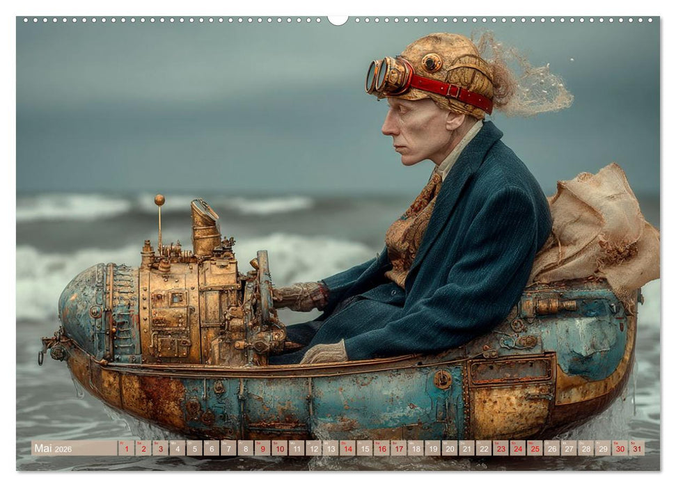 Seelenreise durch Wind und Wellen (CALVENDO Premium Wandkalender 2026)