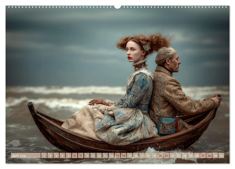 Seelenreise durch Wind und Wellen (CALVENDO Premium Wandkalender 2026)