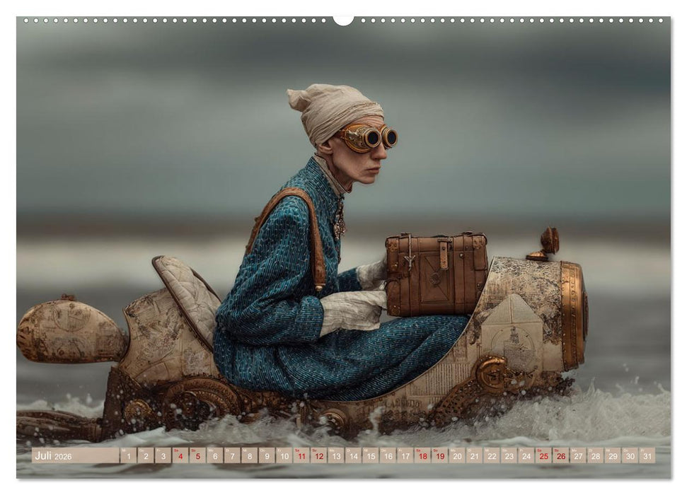 Seelenreise durch Wind und Wellen (CALVENDO Premium Wandkalender 2026)