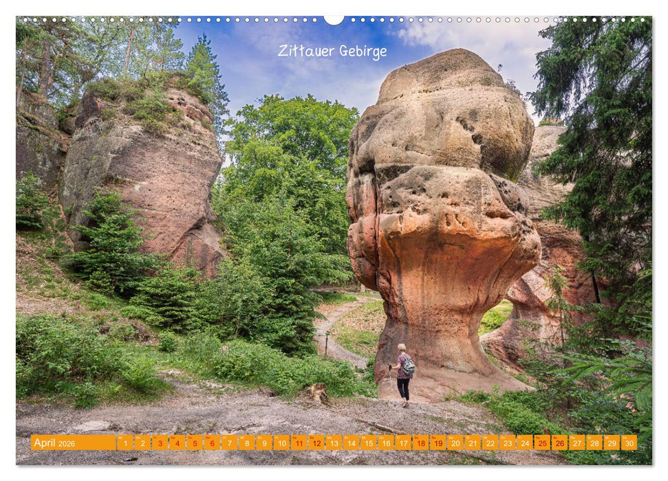 Mitteldeutschland - Landschaft und Kulturdenkmale (CALVENDO Wandkalender 2026)