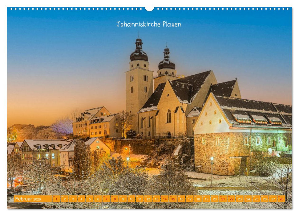 Mitteldeutschland - Landschaft und Kulturdenkmale (CALVENDO Premium Wandkalender 2026)