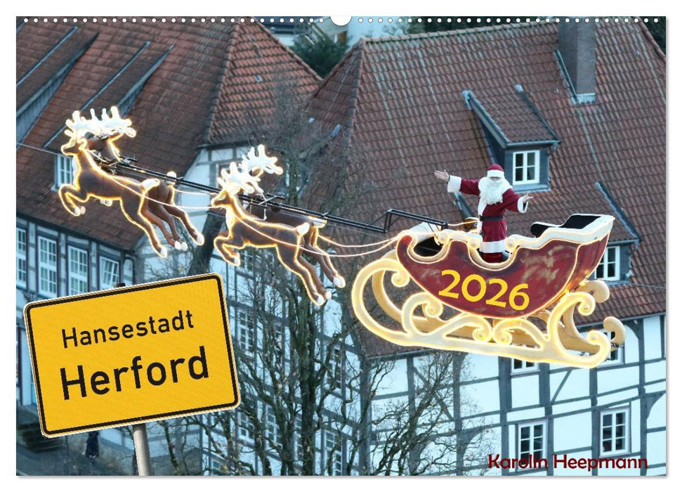 Hansestadt Herford (CALVENDO Wandkalender 2026)
