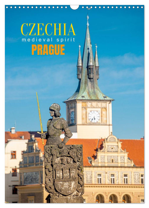 Czechia, Prague - Medieval Spirit (CALVENDO Monthly Calendar 2026)