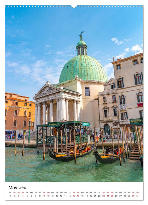 Italy, Venice - Immortal City on Water (CALVENDO Premium-Calendar 2026)