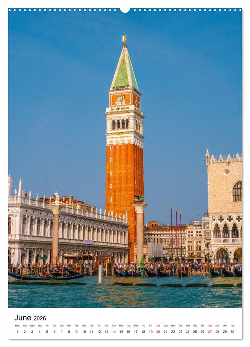 Italy, Venice - Immortal City on Water (CALVENDO Premium-Calendar 2026)