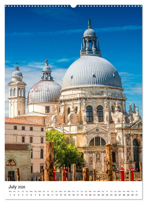 Italy, Venice - Immortal City on Water (CALVENDO Premium-Calendar 2026)