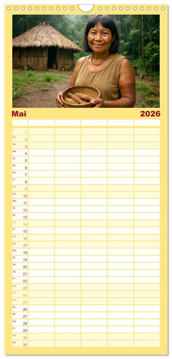 Die Hüter alter Welten (CALVENDO Familienplaner 2026)