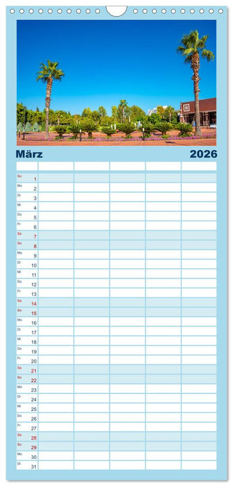 Türkei, Antalya: Urlaubsparadies am Mittelmeer (CALVENDO Familienplaner 2026)