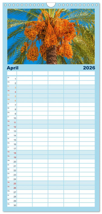 Türkei, Antalya: Urlaubsparadies am Mittelmeer (CALVENDO Familienplaner 2026)