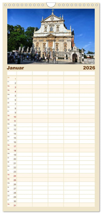 Besucht doch mal Krakau (CALVENDO Familienplaner 2026)