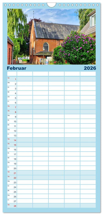 Charmante Stadt - LEER (CALVENDO Familienplaner 2026)