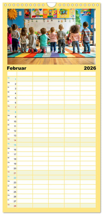 Traumberuf - Erzieher:innen in der Kinderkrippe (CALVENDO Familienplaner 2026)