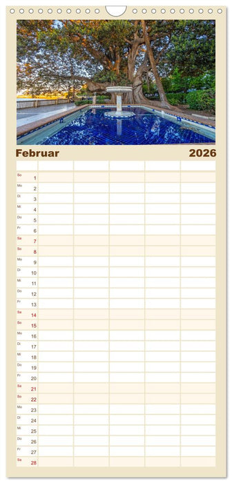 Ein Herz für Cadiz (CALVENDO Familienplaner 2026)
