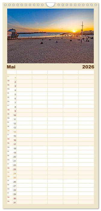 Ein Herz für Cadiz (CALVENDO Familienplaner 2026)
