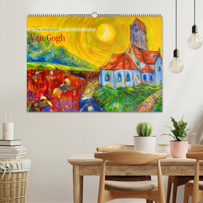 Van Gogh - neu interpretiert (CALVENDO Wandkalender 2026)