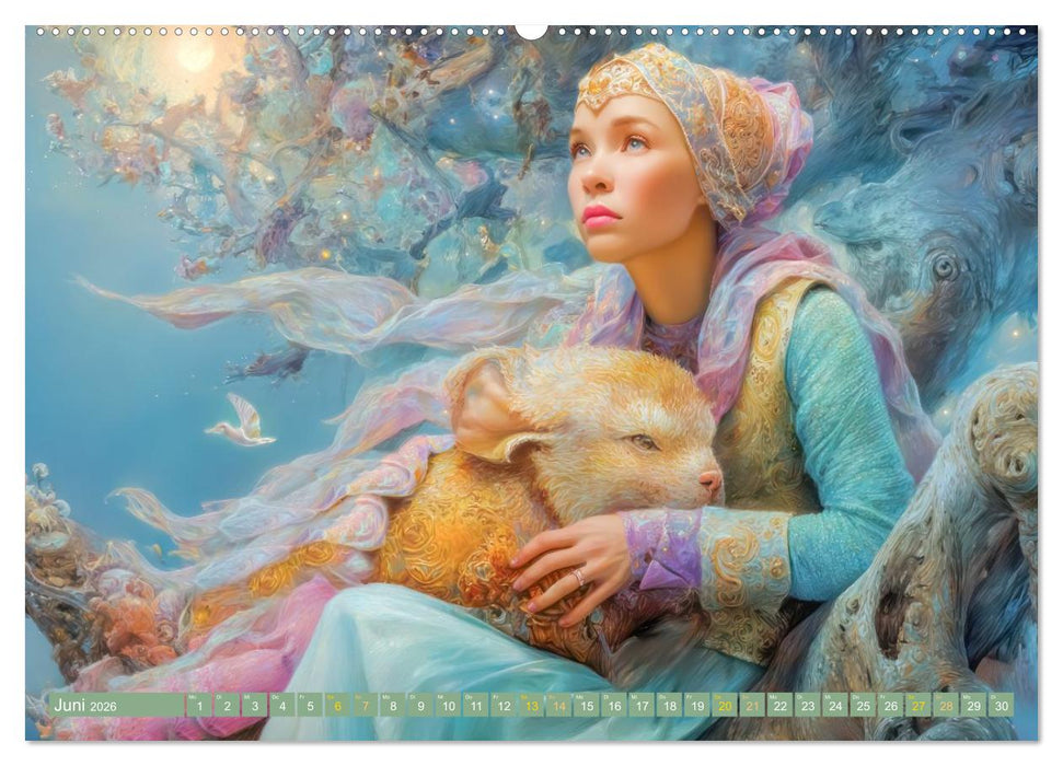 Imaginative Werke - Wunderbar märchenhaft (CALVENDO Wandkalender 2026)