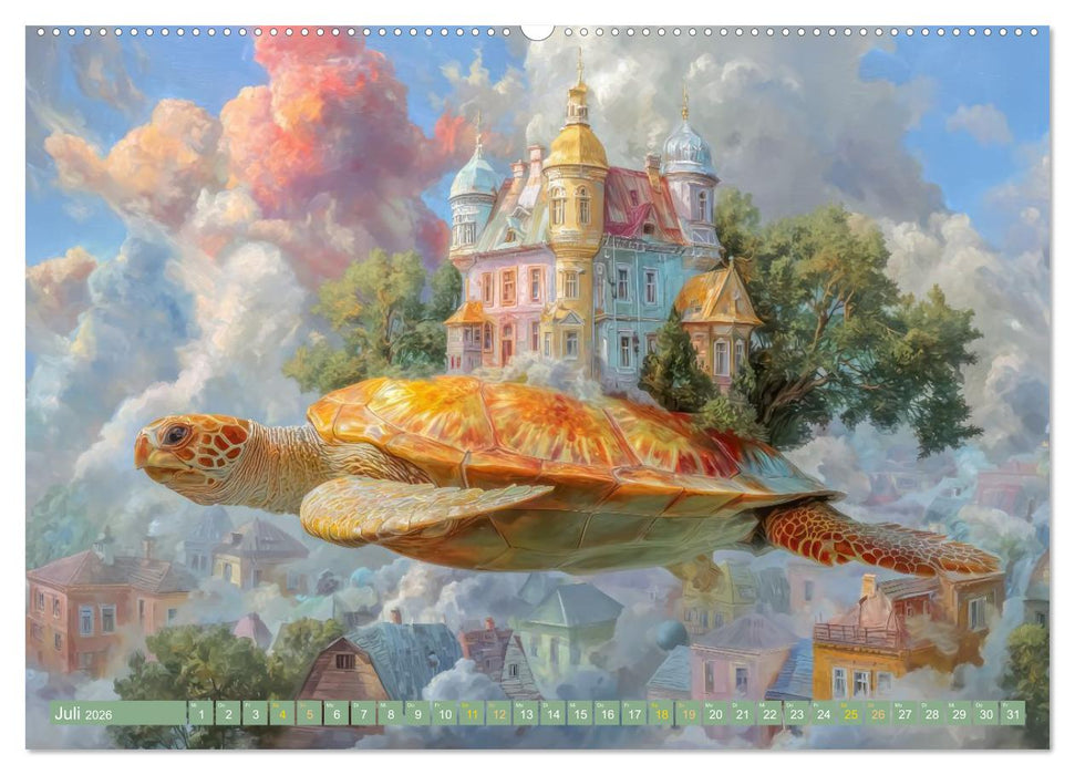 Imaginative Werke - Wunderbar märchenhaft (CALVENDO Premium Wandkalender 2026)