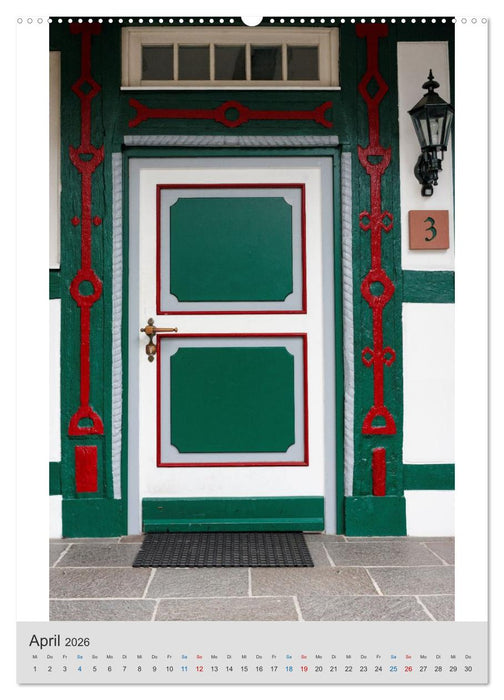 Bad Hersfelder Türen (CALVENDO Premium Wandkalender 2026)