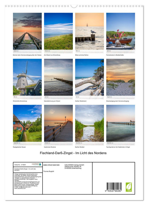 Fischland-Darß-Zingst - Im Licht des Nordens (CALVENDO Premium Wandkalender 2026)