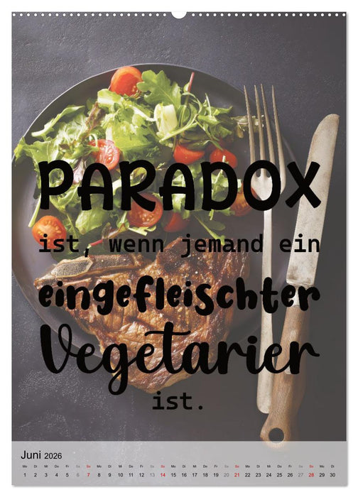 Paradoxien, Widersprüche in sich (CALVENDO Wandkalender 2026)