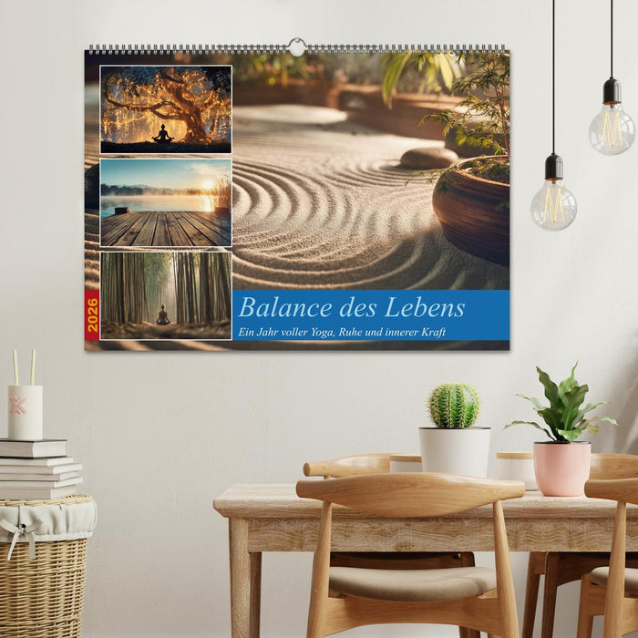 Balance des Lebens (CALVENDO Wandkalender 2026)