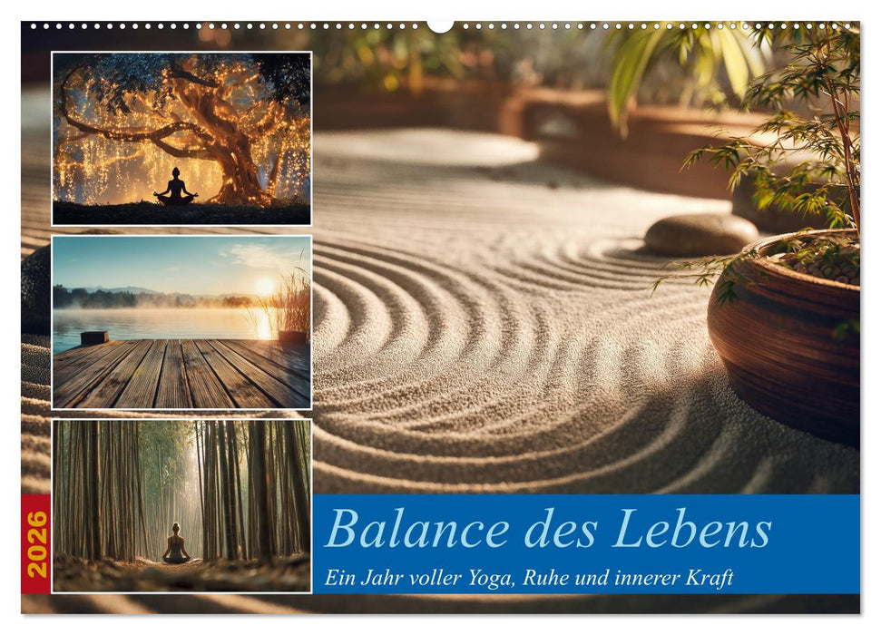 Balance des Lebens (CALVENDO Wandkalender 2026)