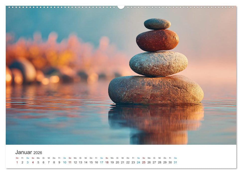 Balance des Lebens (CALVENDO Wandkalender 2026)