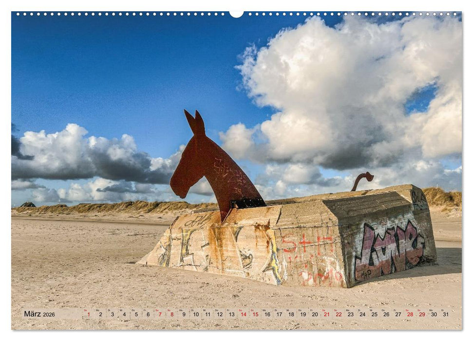Westjütland - Dänemarks Westen erleben (CALVENDO Premium Wandkalender 2026)