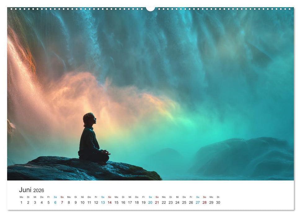 Balance des Lebens (CALVENDO Premium Wandkalender 2026)