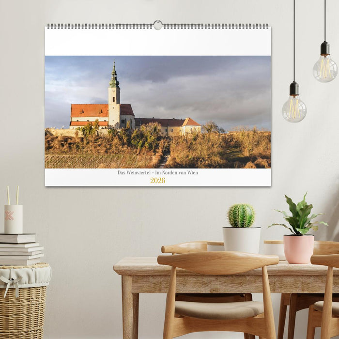 Das Weinviertel - Im Norden von Wien (CALVENDO Wandkalender 2026)