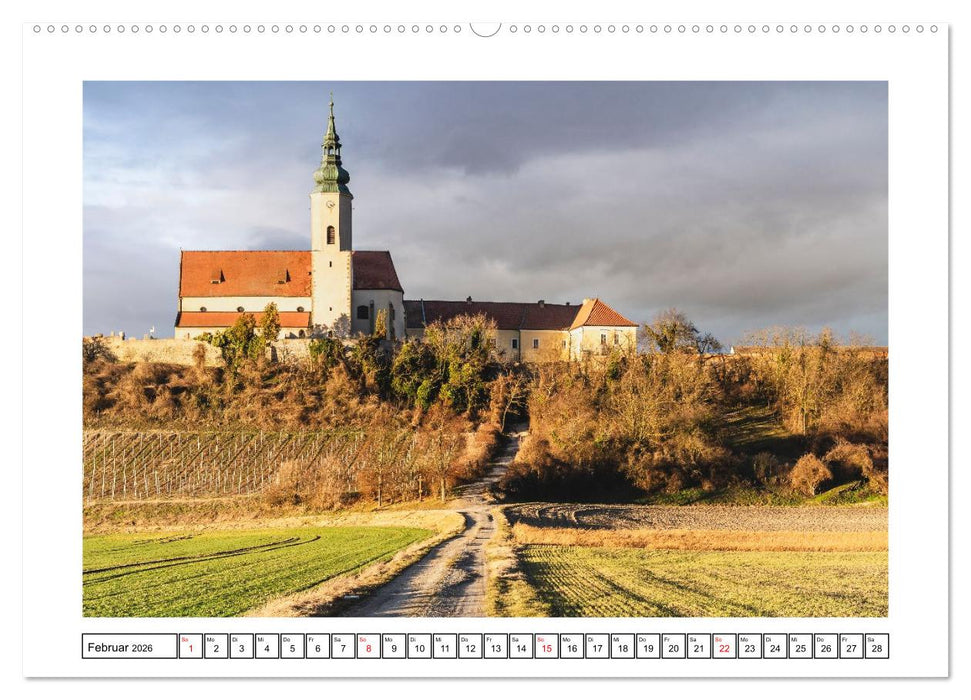 Das Weinviertel - Im Norden von Wien (CALVENDO Wandkalender 2026)