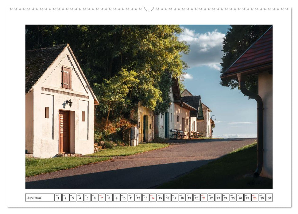 Das Weinviertel - Im Norden von Wien (CALVENDO Premium Wandkalender 2026)